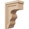 Ekena Millwork 8"W x 16"D x 24"H Classic Highland Rough Cedar Woodgrain TimberThane Corbel, Primed Tan CORUR08X16X24HLDRCPR - alternate 1